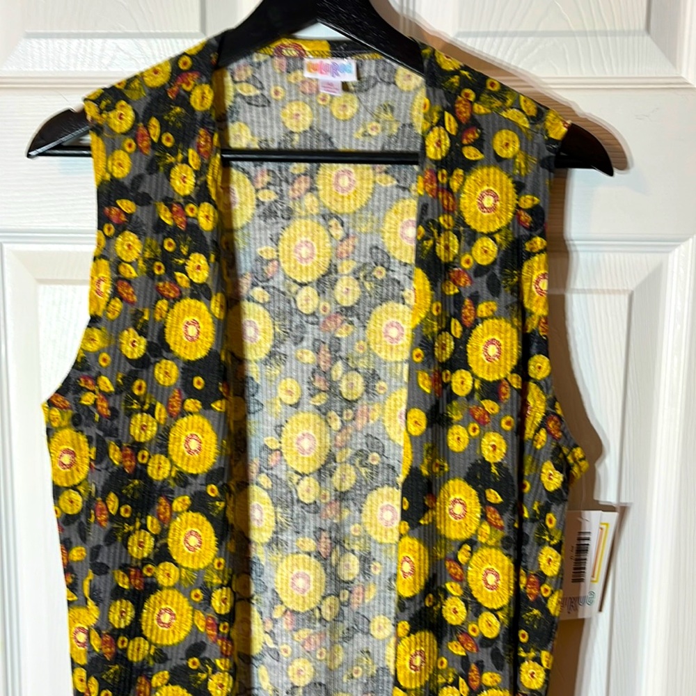LuLaRoe joy long vest NWT Medium